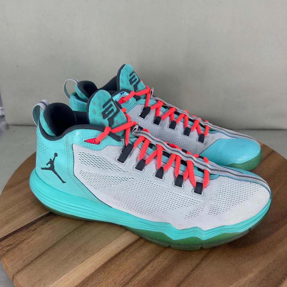 Jordan CP3.IX AE Ghost Green Basketball Shoes 833909-016 Mens 11 Turquoise
